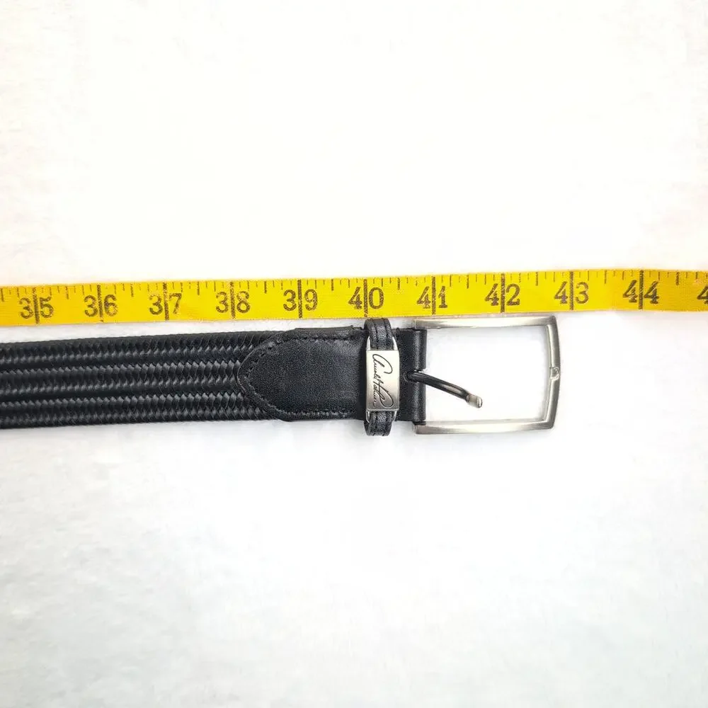 Arnold Palmer Bonded Leather Black Golf Belt Men's Size 36-38 9-BE04691AQ
